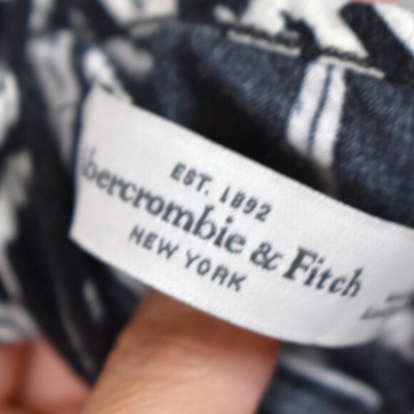 Abercrombie & Fitch Jumpsuit S Womens Crossback Tribal Print Boho Festival - Picture 4 of 9